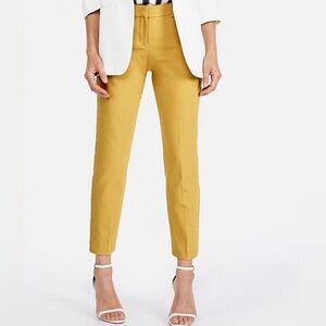 TopShop Yellow Straight Leg Pants Size 0